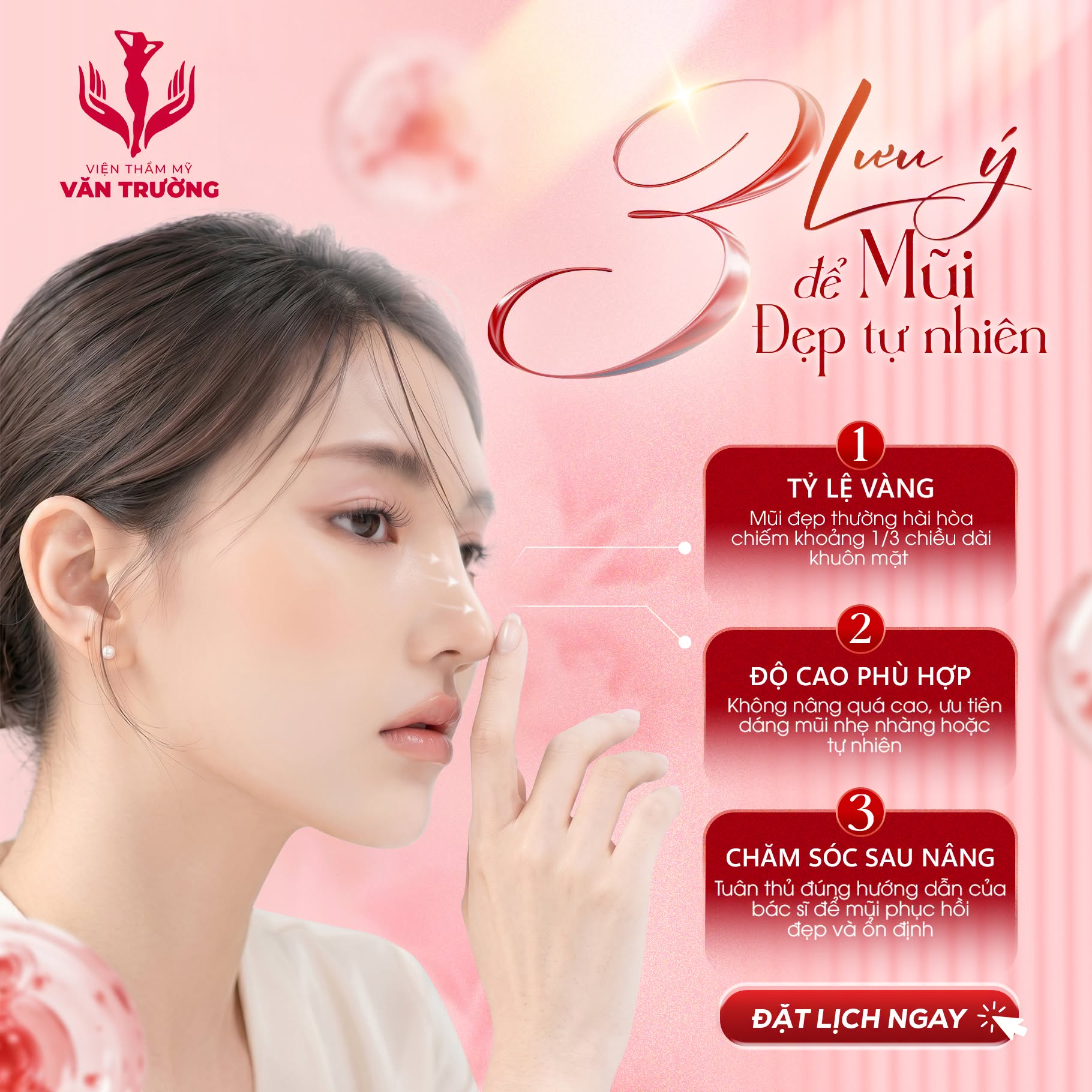 mũi đẹp tự nhiên